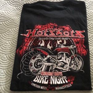 Bike Night Tee Hot Shots Bar & Grill size XL